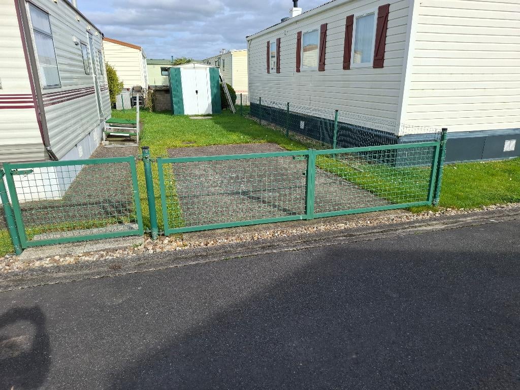Poorten afsluiting, Enlèvement, Porte du jardin, Avec portail, Utilisé