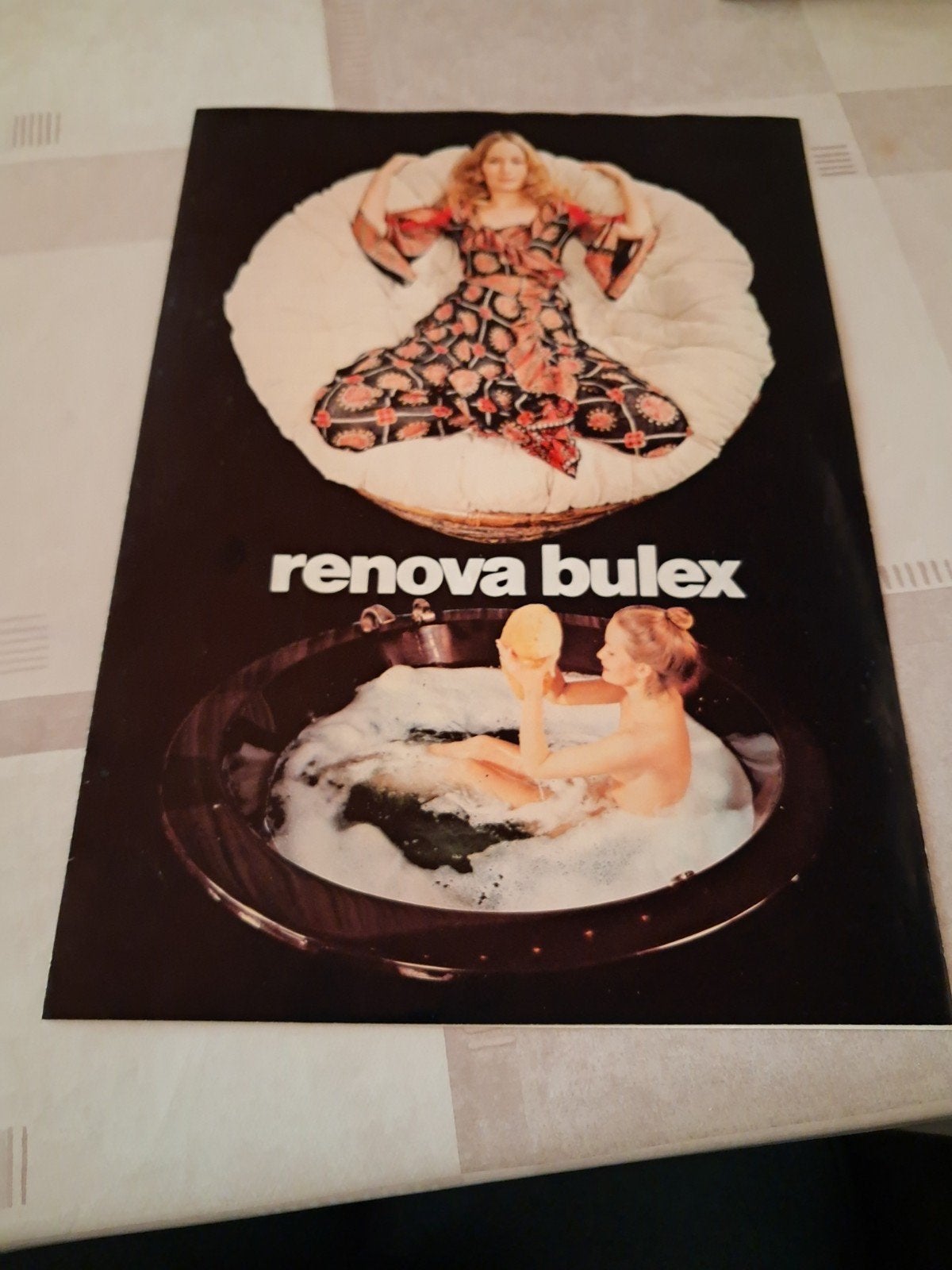 Vintage reclamefolder, Enlèvement