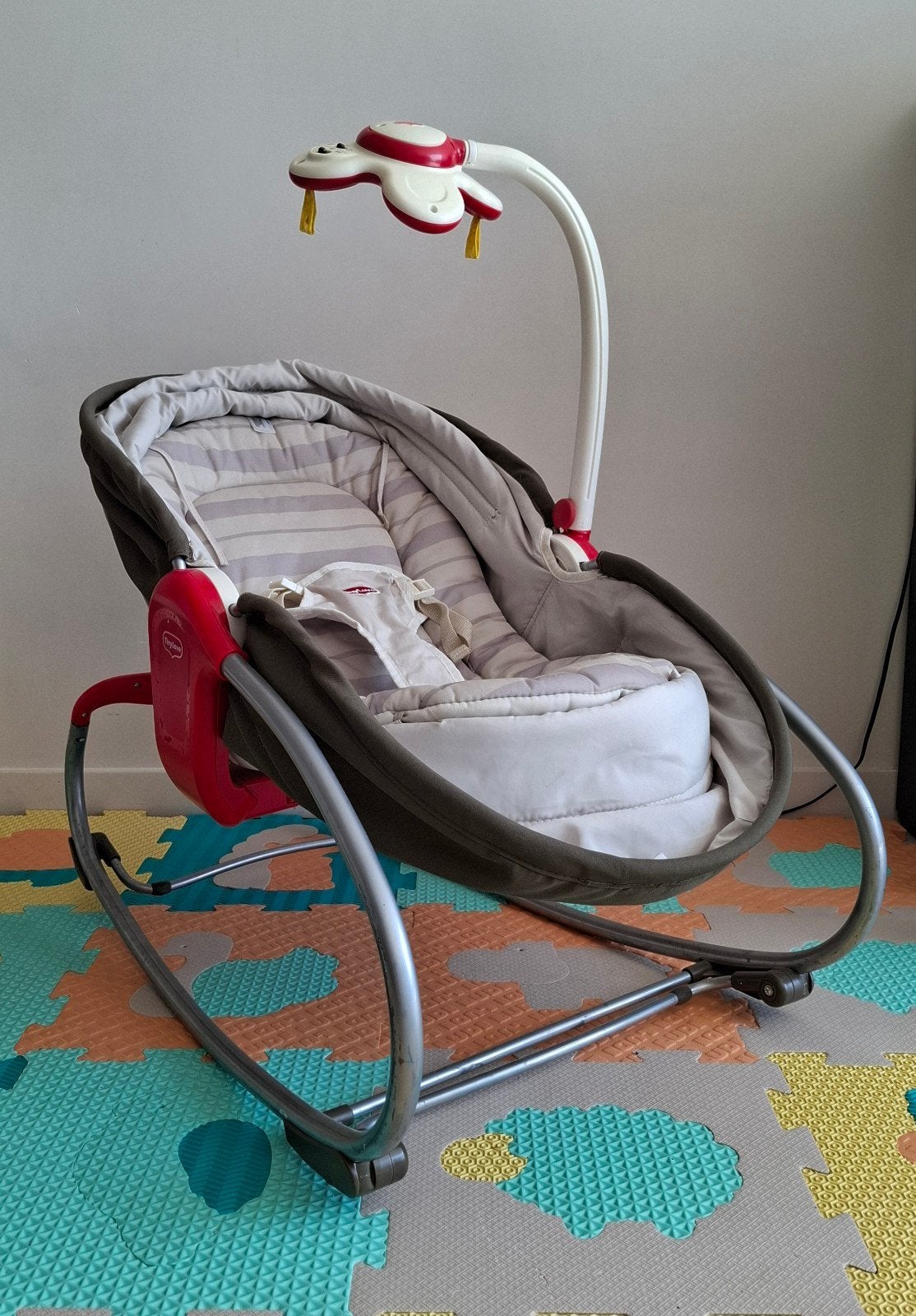 TinyLove 3-in-1 Rocker-Napper - wipstoeltje met handleiding, Kinderen en Baby's, Ophalen, Gebruikt, Met gordel(s) of riempje(s)