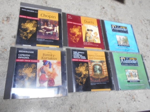 Lot de CD de musique classique/21 pièces pour 5€., Enlèvement ou Envoi, Comme neuf