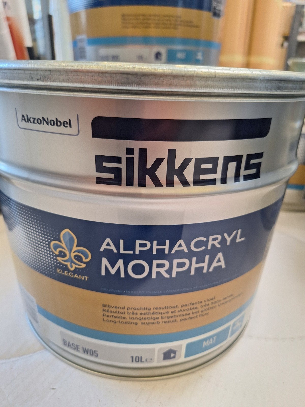 10 liter sikkens morpha basis w05 NIEUW, Ophalen, Nieuw