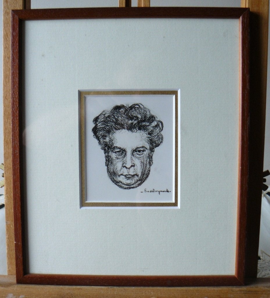 FRED BOGAERTS   1882-Lier 1963, Antiek en Kunst, Ophalen of Verzenden, Tekening, Klassiek, Papier