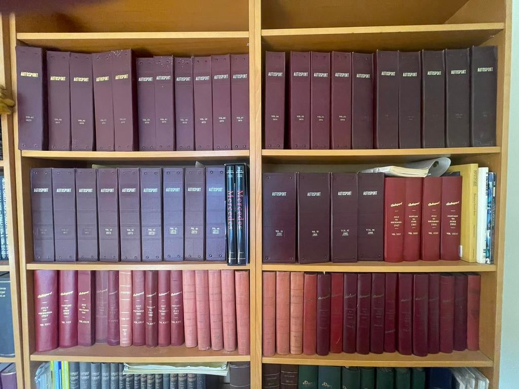 Autosport, Motor Sport, etc volumes. Rare collection, Livres, Enlèvement, Utilisé