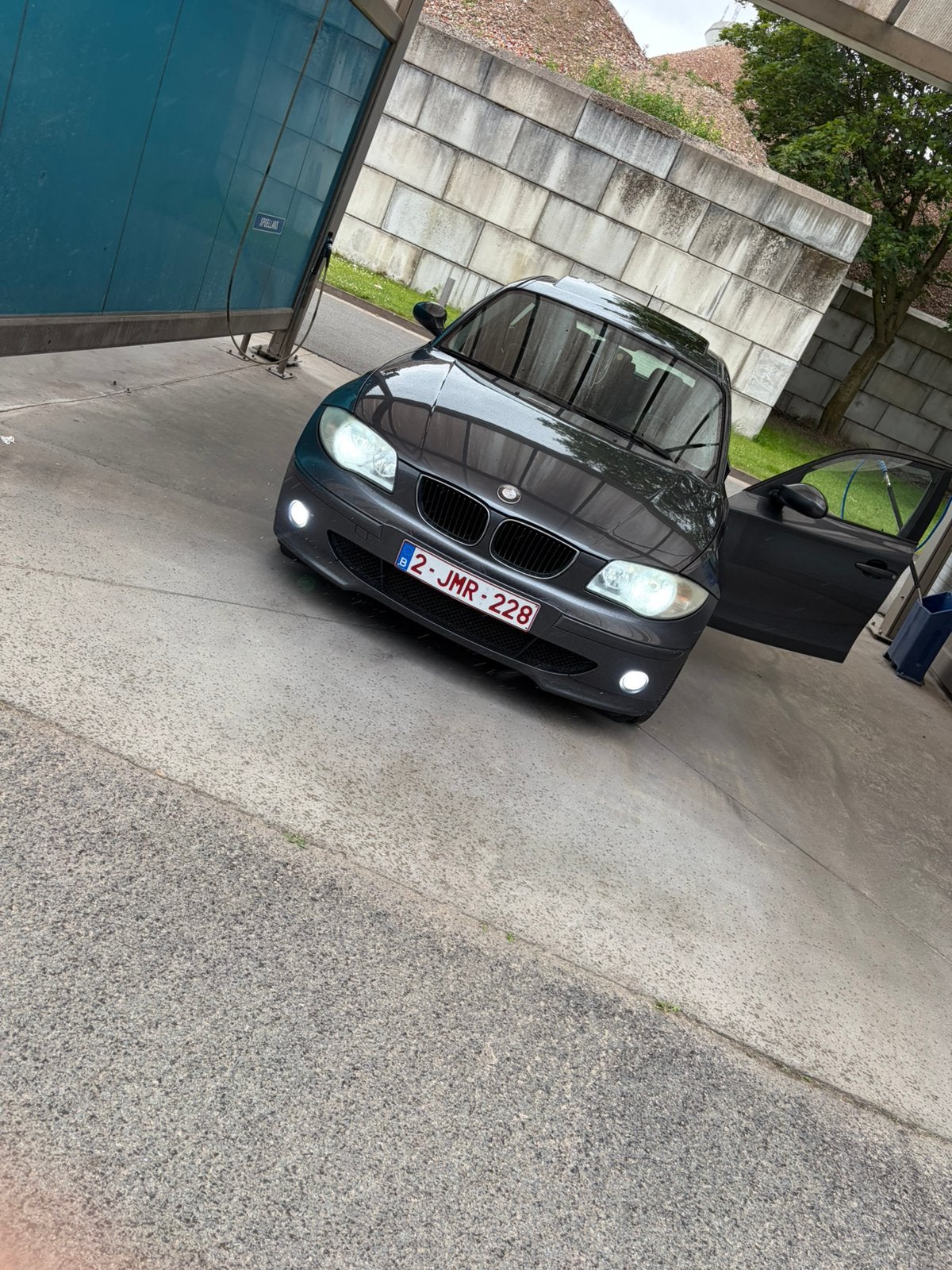 Bmw 118i benzine, Autos, Argent ou Gris, Achat, Boîte manuelle, 5 portes