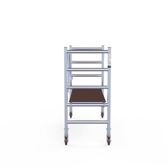 Euroscaffold EVO Kamersteiger, Doe-het-zelf en Bouw, Ophalen, Gebruikt, Rolsteiger of Kamersteiger, 2 tot 5 meter