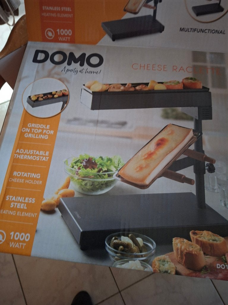 RACLETTE FROMAGE DOMO, Enlèvement, Neuf
