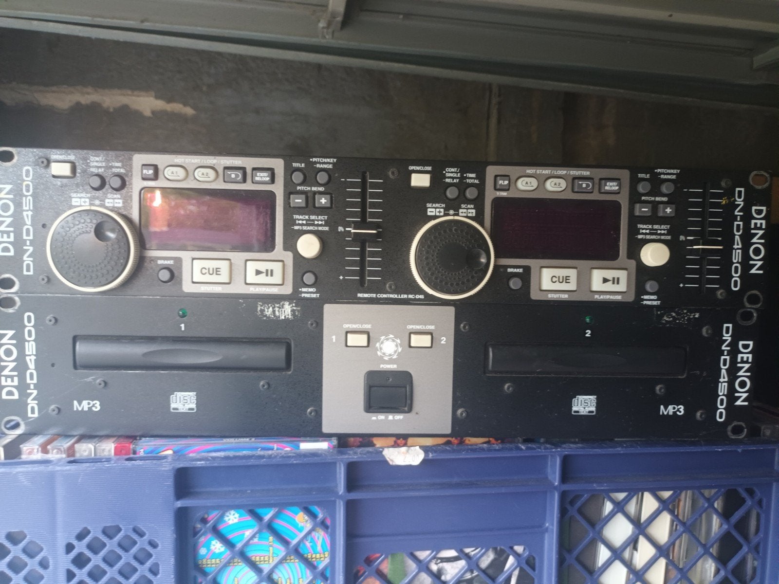 denon 4500 en 4000 dubbele cd speler in goede tot zeer goede, Ophalen of Verzenden, Denon