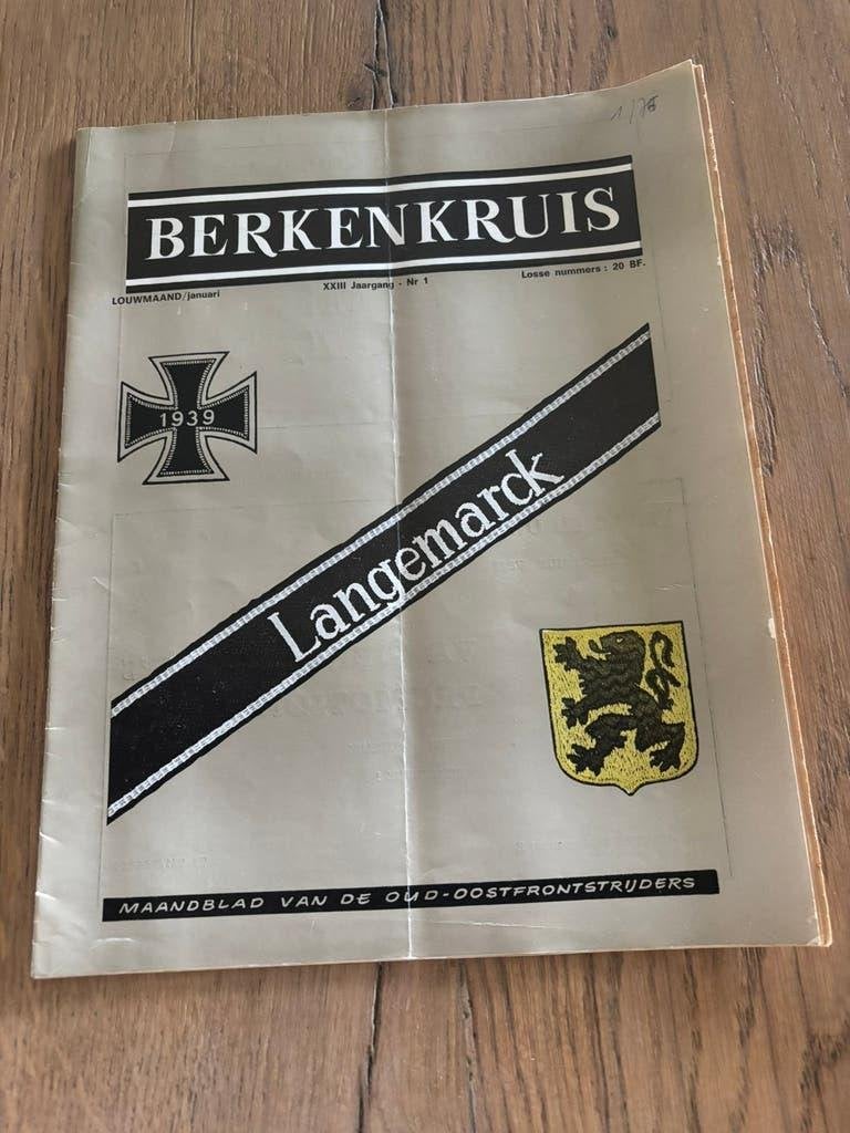 10 magazines Berkenkruis 1976, Collections, Objets militaires | Général, Enlèvement ou Envoi
