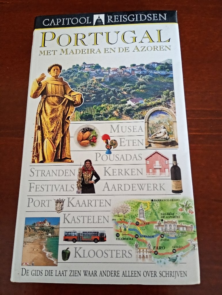 Portugal reisgids, Boeken, Capitool, Europa, Ophalen of Verzenden, Zo goed als nieuw