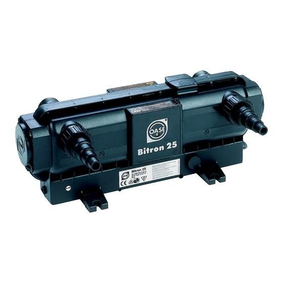 UV bitron 25 watts oase, lampe a 3 mois, Enlèvement