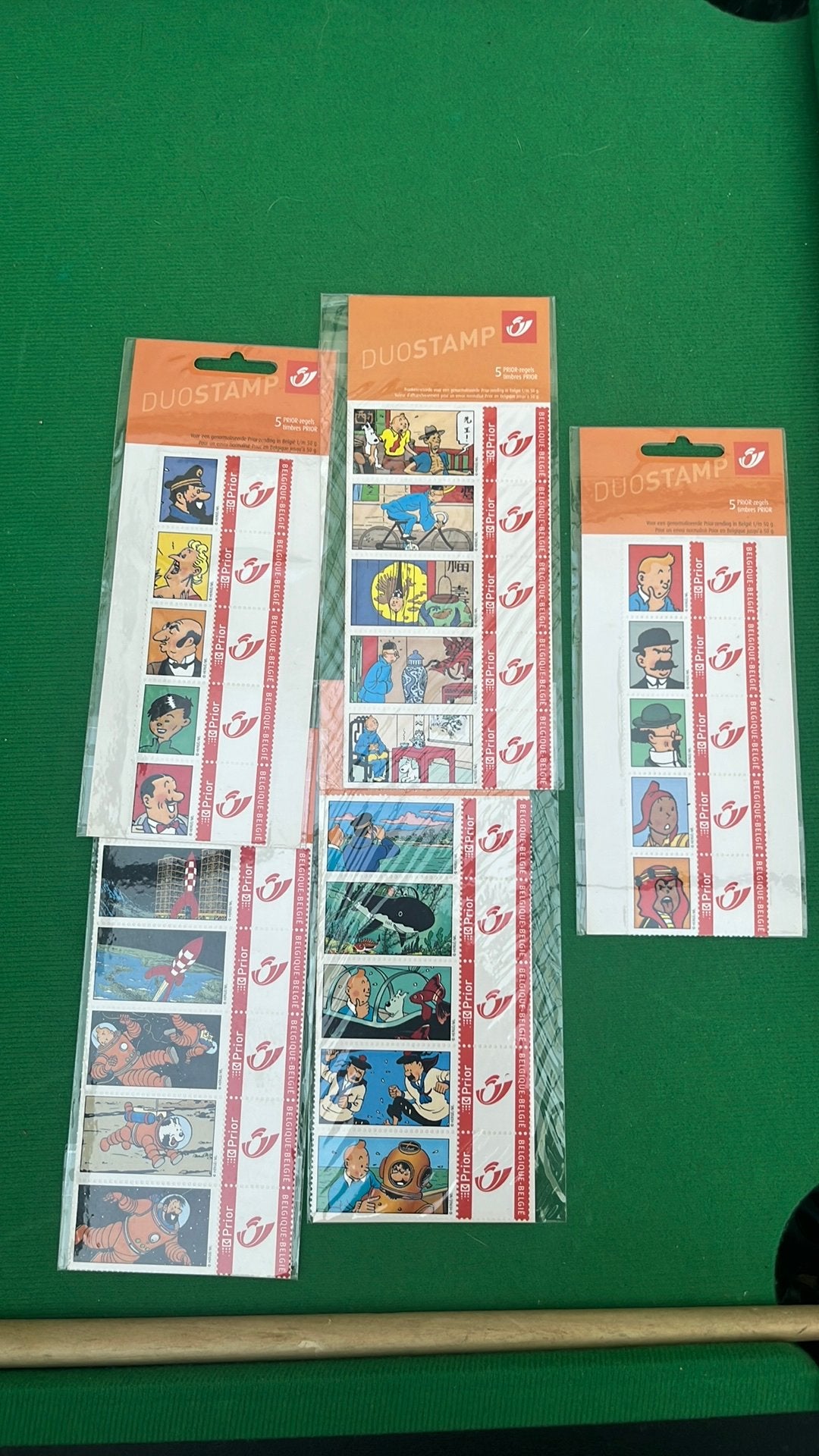 Postzegels kuifje, Ophalen of Verzenden