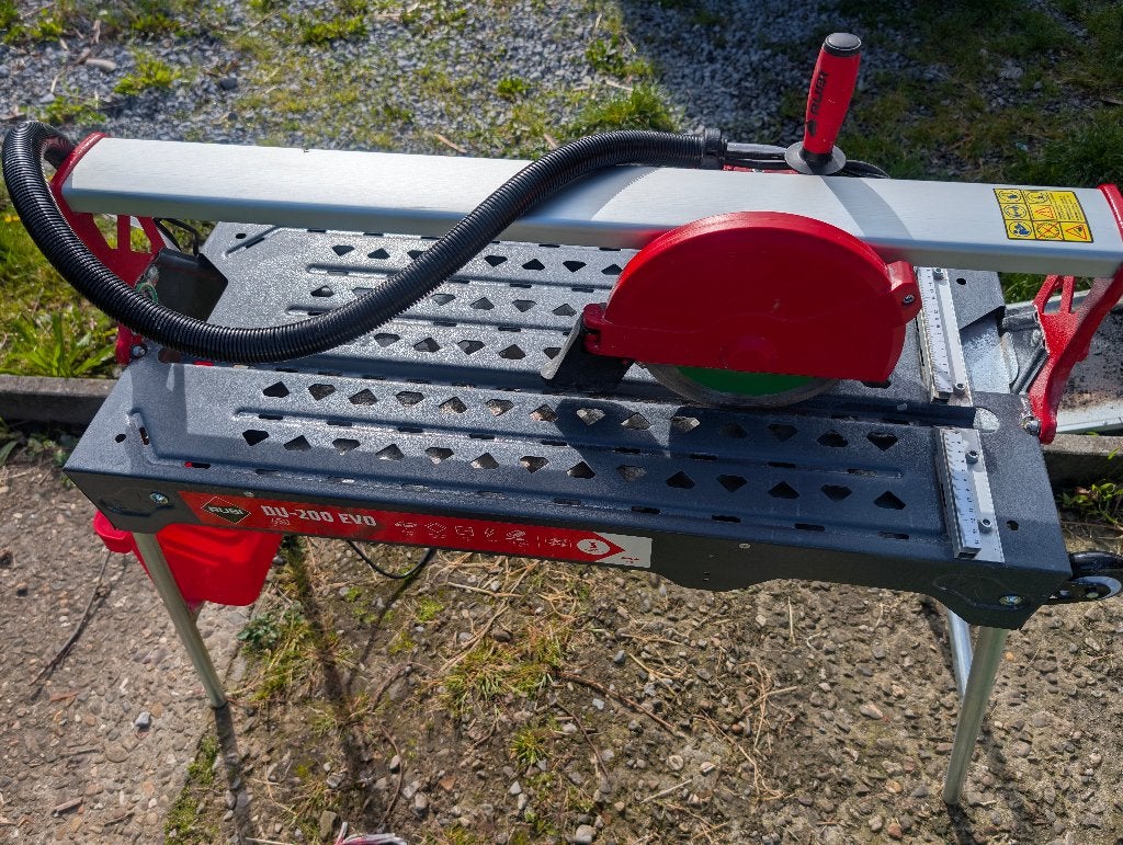 Coupe carrelage Rubi 200 evo, Bricolage & Construction, Outillage | Outillage à main, Enlèvement, Utilisé, Outil de coupe, Rubi