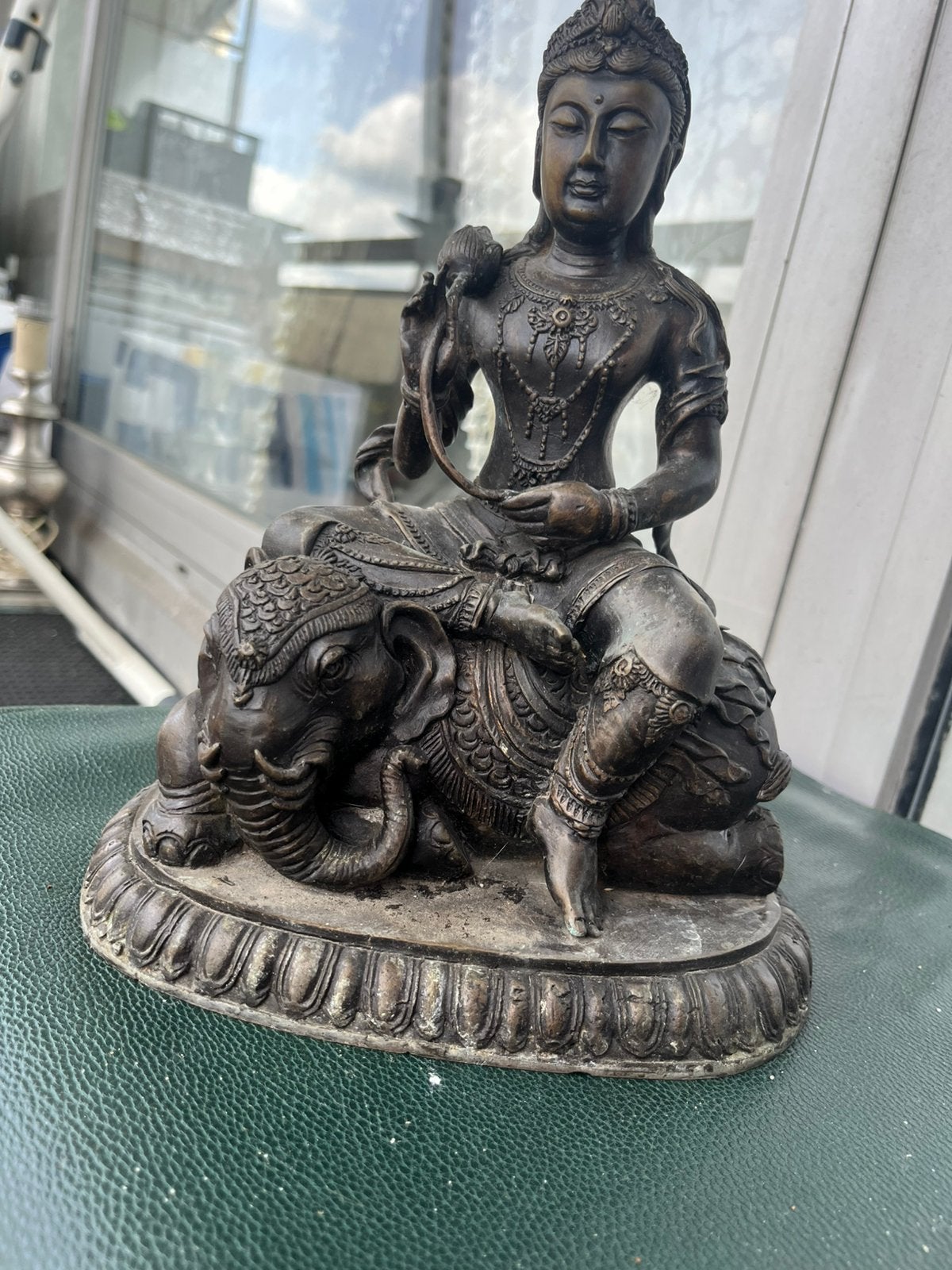 Statuette cuivre, Maison & Meubles, Accessoires pour la Maison | Statues de Bouddha, Comme neuf, Métal, Enlèvement