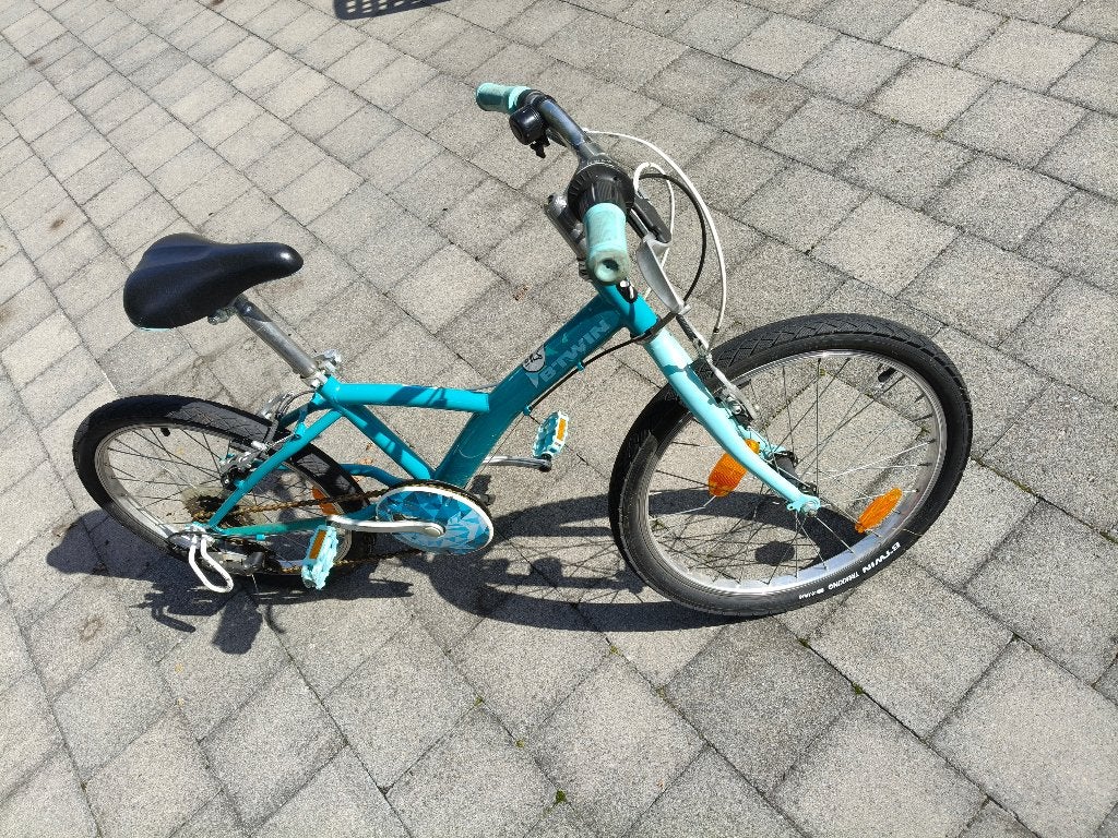 Jongens fiets., Vélos & Vélomoteurs, Frein sur jante, Frein à main, Utilisé, 20 pouces