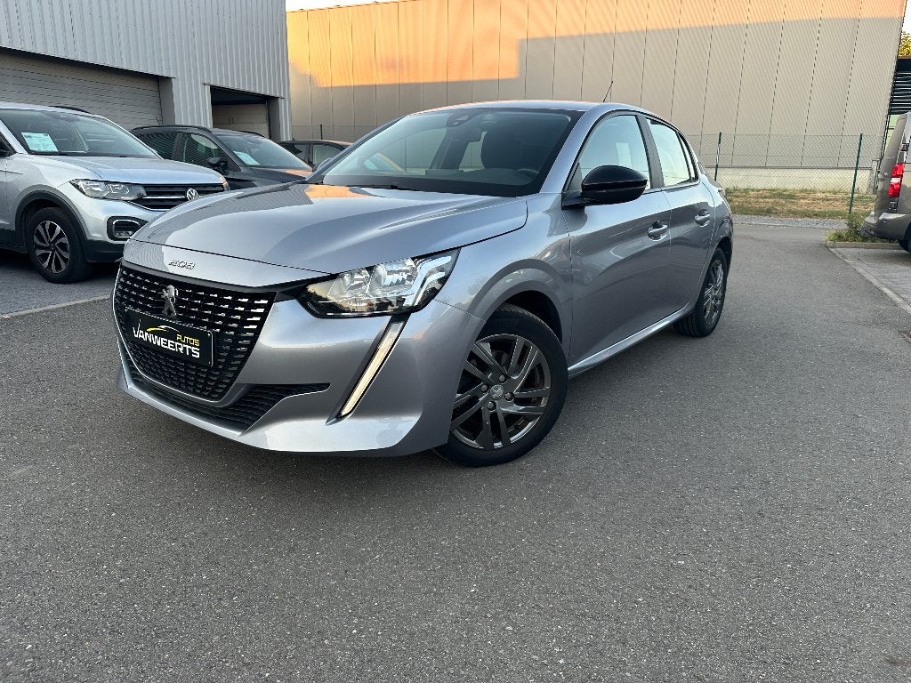 Peugeot 208, 1.2 benzine, 100 pk!  CARPLAY-ANDROID, Argent ou Gris, Achat, Euro 6, Entreprise