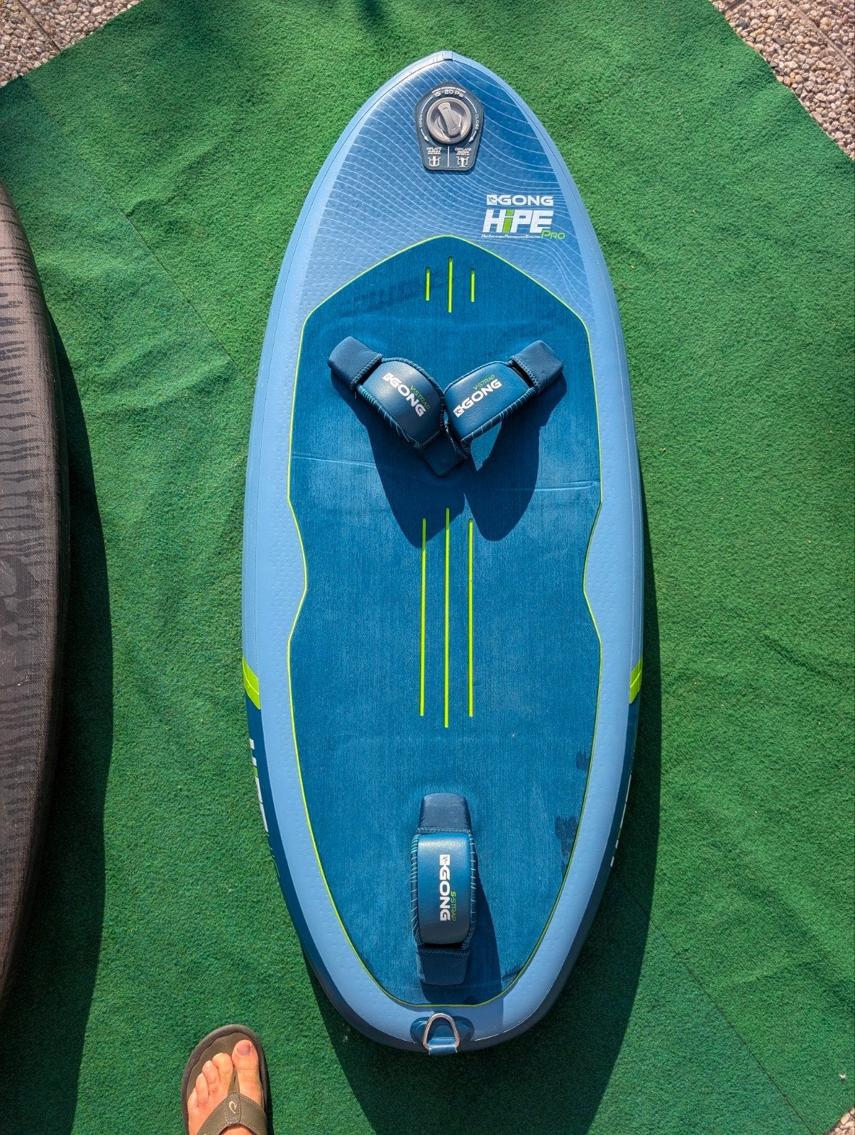 Gong Hipe Pro 4.6 60L Opblaasbaar - Wing Foil Board, Sports nautiques & Bateaux, Aile de surf, Comme neuf, Planche à voile, Enlèvement