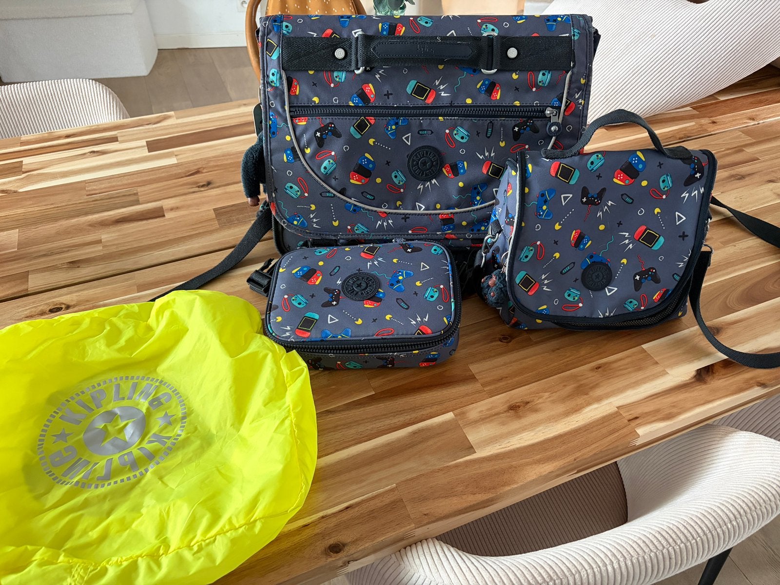 Cartable kipling set, Enlèvement, Utilisé, Autres couleurs