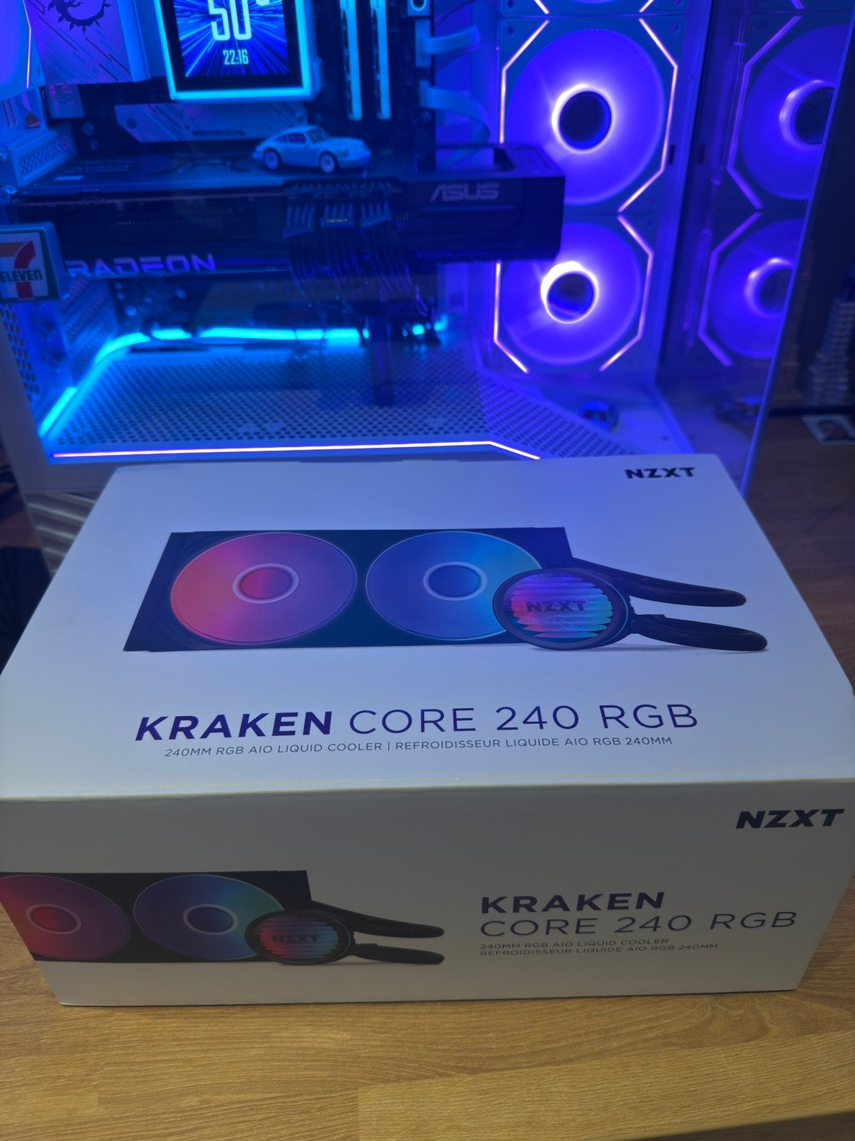 NZXT KRAKEN core 240 RGB, Enlèvement, Comme neuf