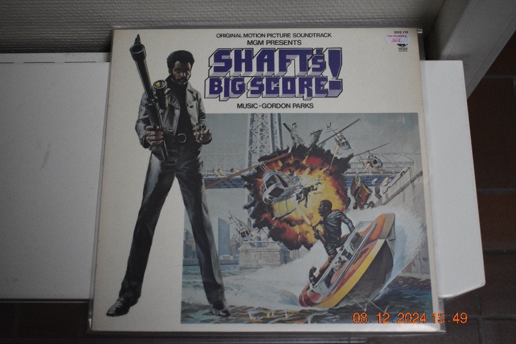 LP : Shaft's Big Score - Music Gordon Parks (Soundtrack), LP, Gebruikt, Soundtrack, Ophalen of Verzenden