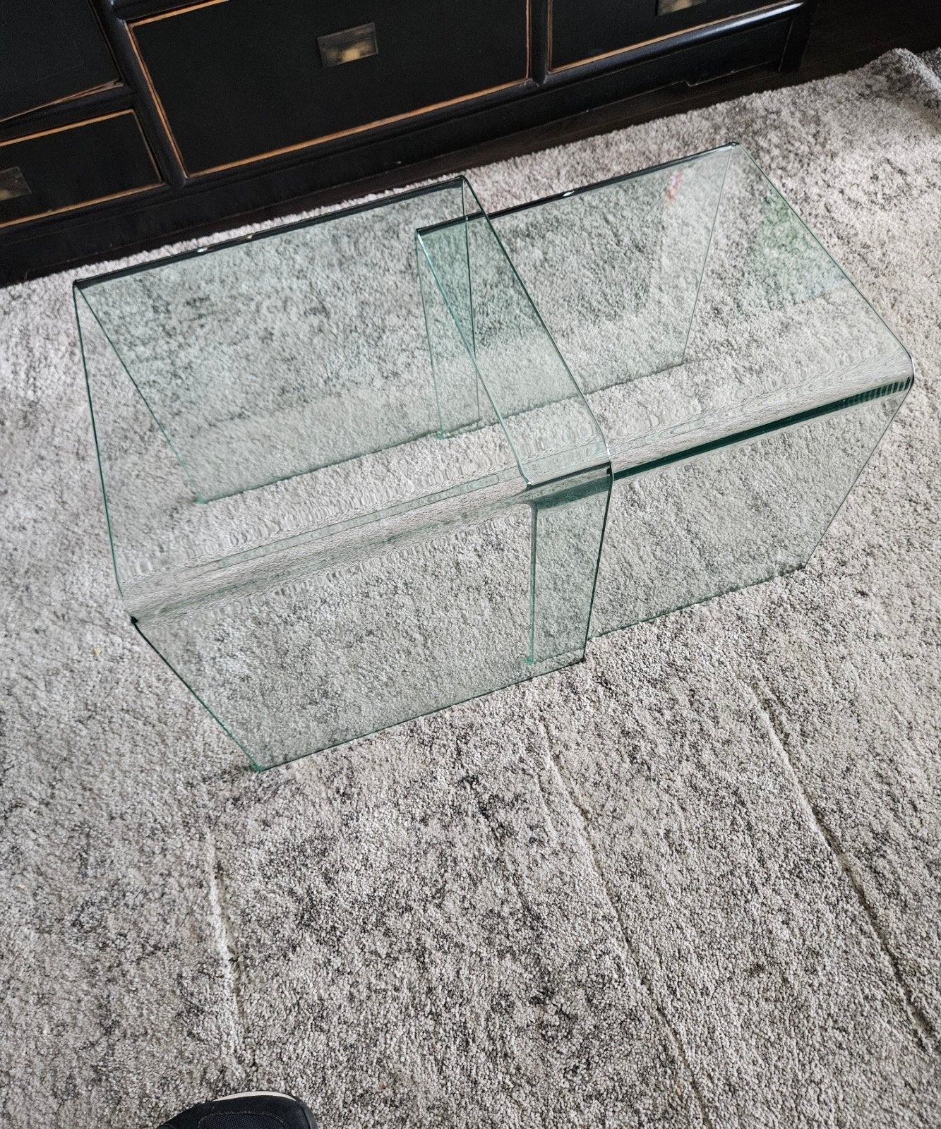Glazen loungetafels, Huis en Inrichting, Tafels | Salontafels, Ophalen of Verzenden, Glas