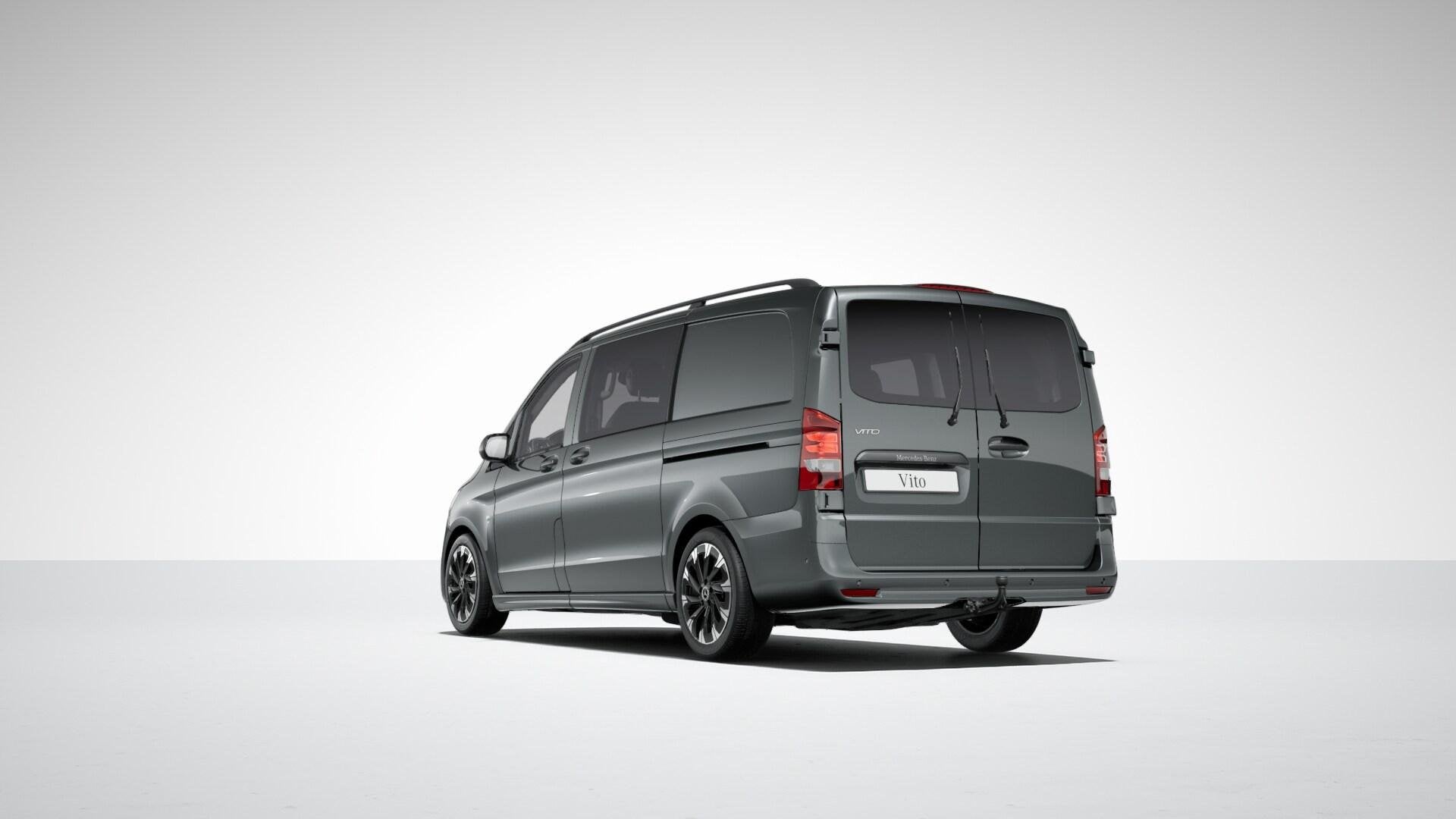 Mercedes-Benz Vito Mixto 119 CDI Select L2 9G-Tronic, Auto's, Automaat, Zwart, 4 cilinders, 2000 kg