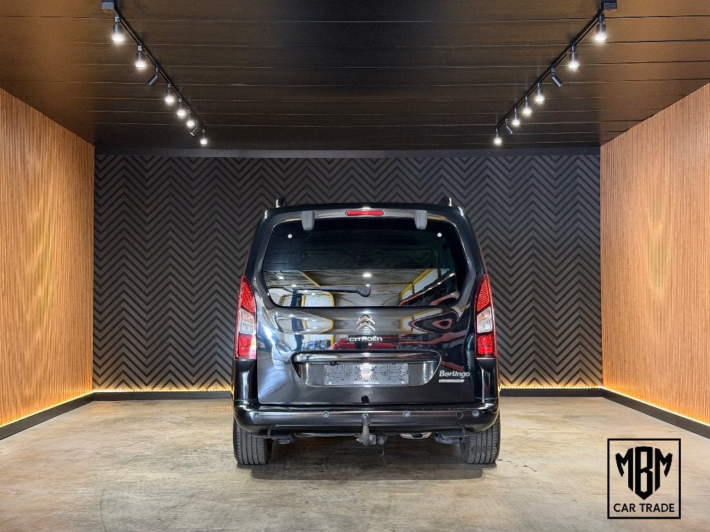 ✅Citroen Berlingo 1.2 Multispace GARANTIE Airco GPS Trekhaak, Voorwielaandrijving, 1199 cc, Zwart, 5 deurs