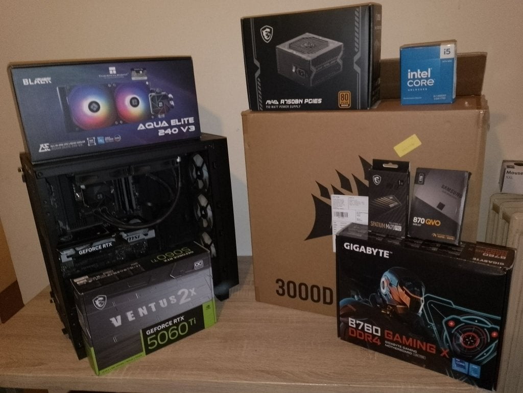 PC Gamer Haut de Gamme, Le pc est monté avec différentes marques, 32 GB, Comme neuf, 4 Ghz ou plus