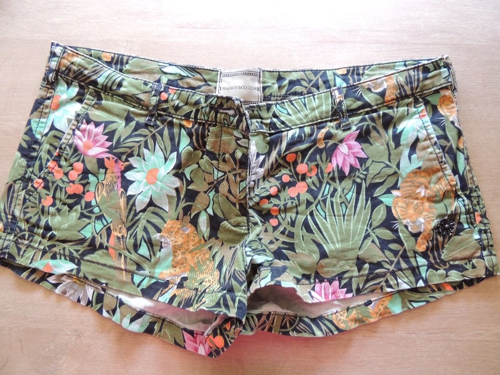 short Maison Scotch, Kleding | Dames, Spijkerbroeken en Jeans, Ophalen of Verzenden, Zo goed als nieuw, W27 (confectie 34) of kleiner