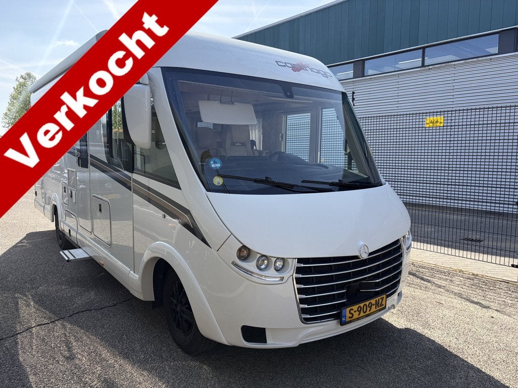 Carthago C-TOURER I 149 LE Mercedes Aut Geen hefbed/Levelsys, Caravans en Kamperen, Mobilhomes, 7 tot 8 meter, Diesel, Carthago