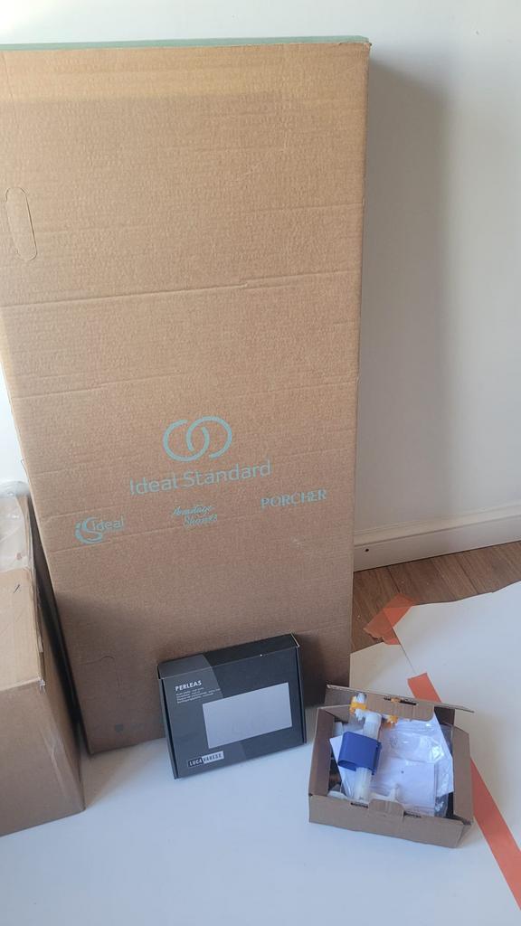 Nieuw - ideal standard wc frame + smart flush + duw plaat, Doe-het-zelf en Bouw, Ophalen, Nieuw