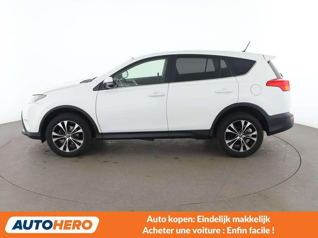 Toyota RAV4 2.0 D-4D Active (bj 2014), Auto's, Voorwielaandrijving, Stof, Gebruikt, Zwart