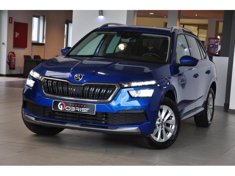 Skoda Kamiq Led/Gps by App/Camera/Cruise, 4 deurs, Blauw, Bedrijf, Handgeschakeld