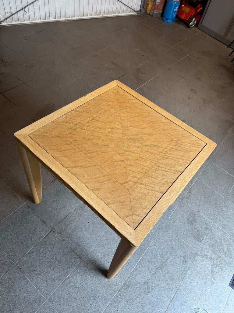Houten tafel, Huis en Inrichting, Tafels | Salontafels, Ophalen, Gebruikt, 50 tot 100 cm, 50 tot 75 cm