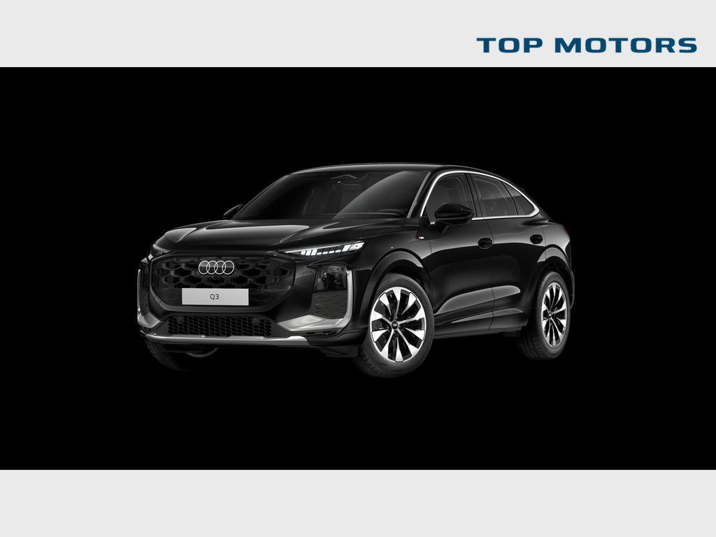 Audi Q3 Sportback Sportback 35 TFSI Business Edition S line, Auto's, Audi, Automaat, Airbags, Zwart, Q3