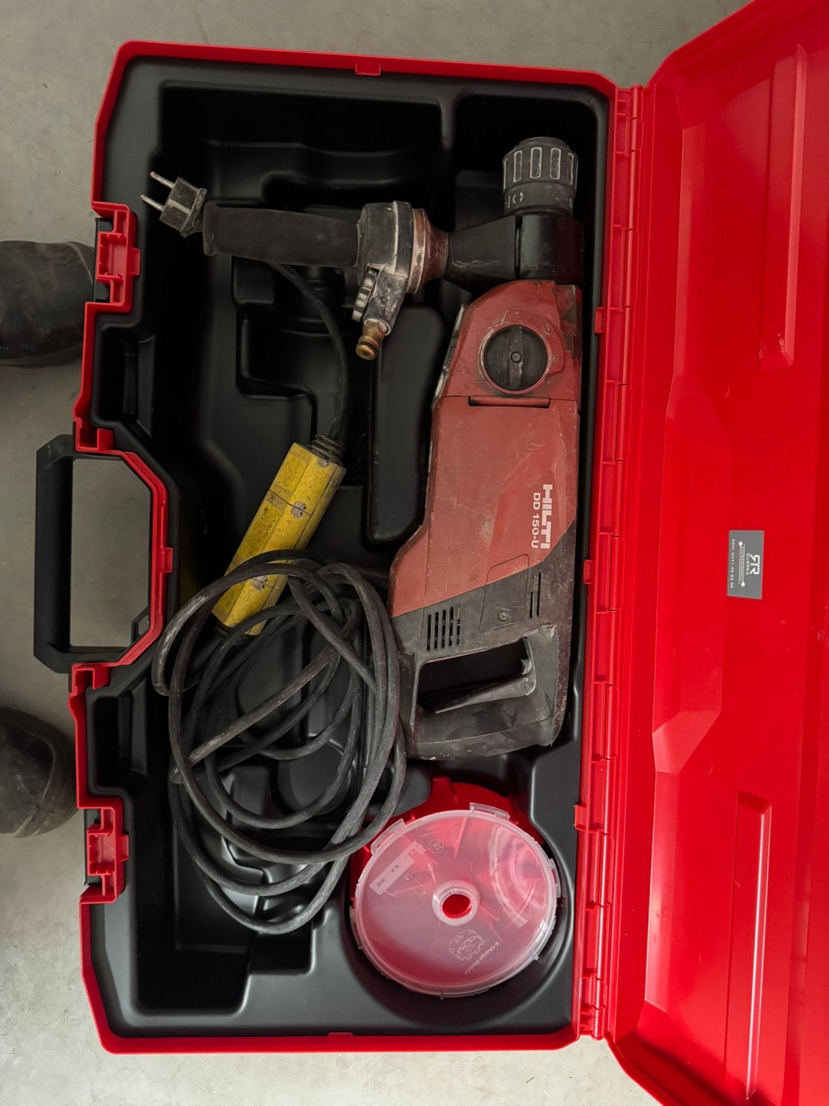 Hilti diamantboormachine dd150 met statief, Ophalen, Variabele snelheid, Overige typen, Gebruikt