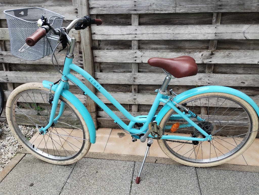 2 meisjesfietsen, Fietsen en Brommers, Fietsen | Meisjes, Ophalen, 24 inch, Velgrem, B-Twin