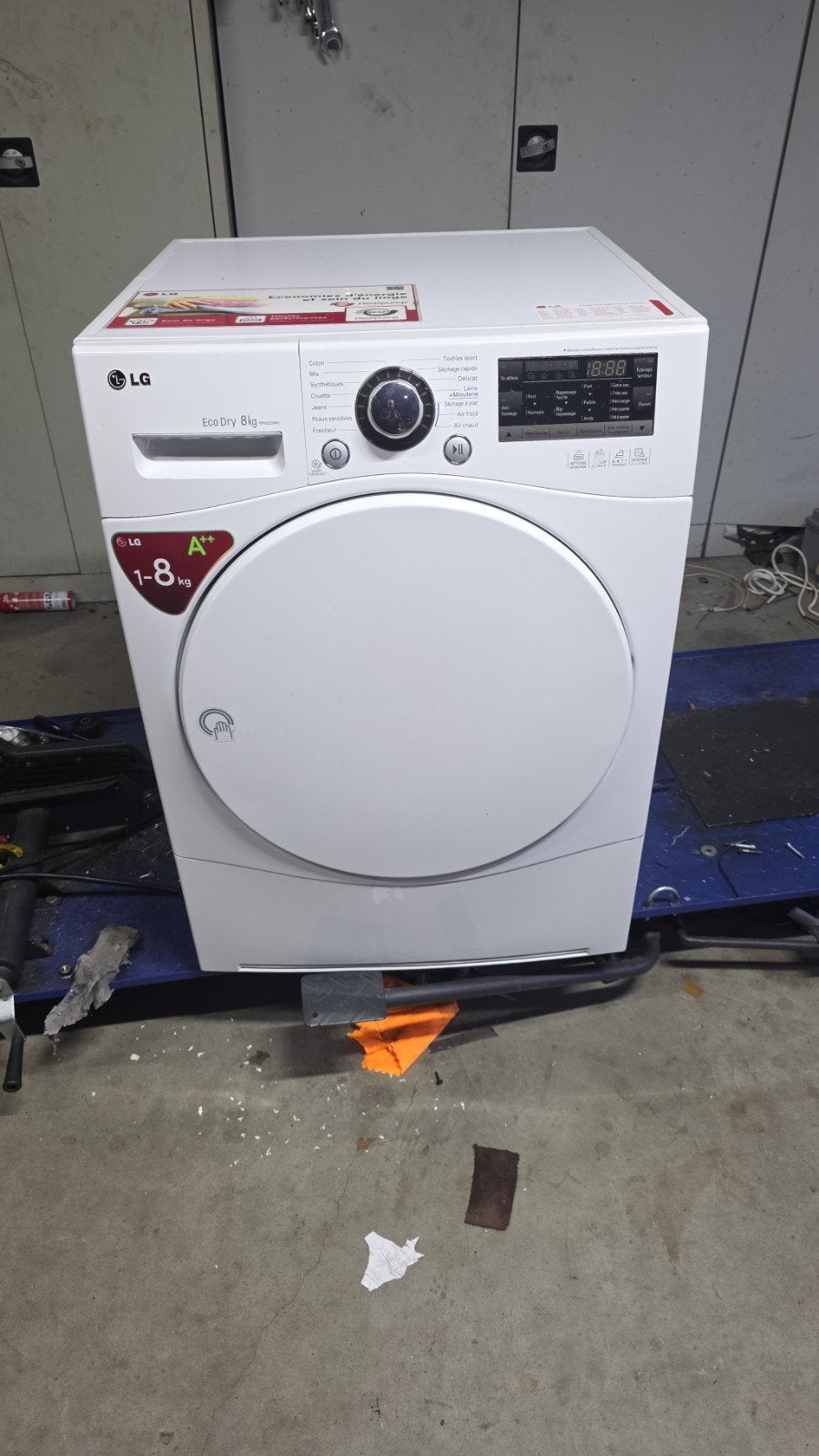 warmtepompdroger 8k a++ lg, Elektronische apparatuur, Ophalen of Verzenden