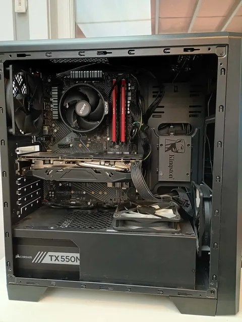 mooie pc (moet weg), Ophalen, HDD, 8 GB, AMD Ryzen 5