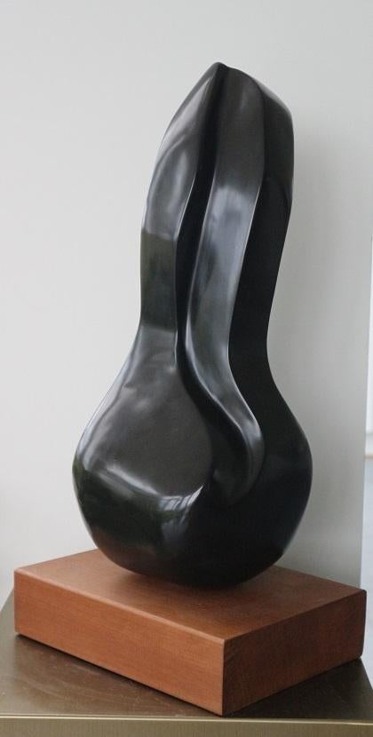 Cis VAN PEER, Schaduwkind, Antiquités & Art, Art | Sculptures & Bois, Statue, Pierre ou céramique, Abstrait, 50 - 100 cm, Europe