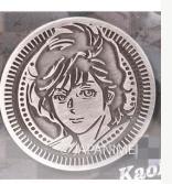 Pins métallisé collector Laura ( Kaori de city hunter), Ophalen, Nieuw