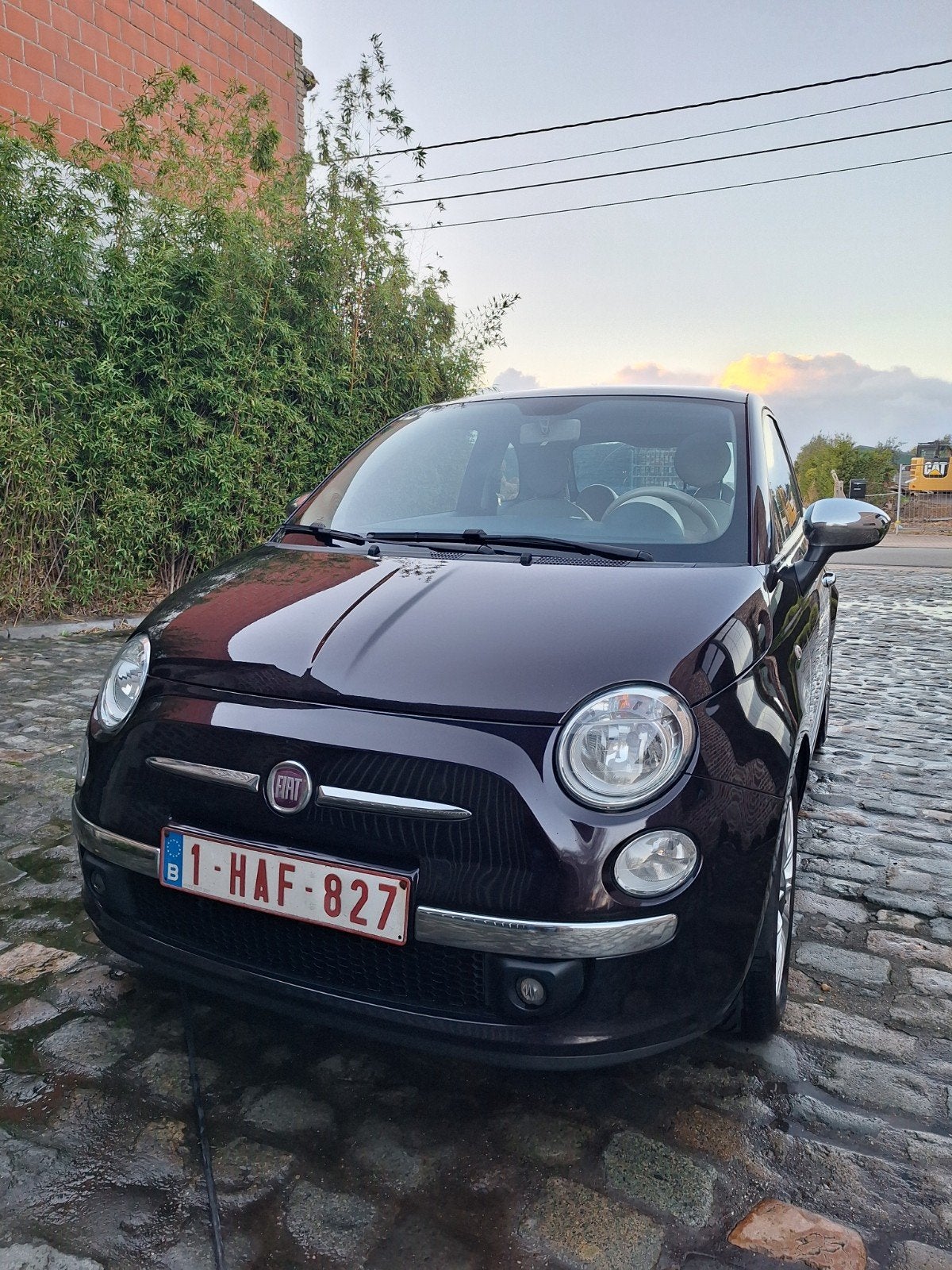 **FIAT 500 1.2 benzine 2014- Blanco gekeurd- Airo- Pano dak*, Autos, Achat, Particulier, Essence