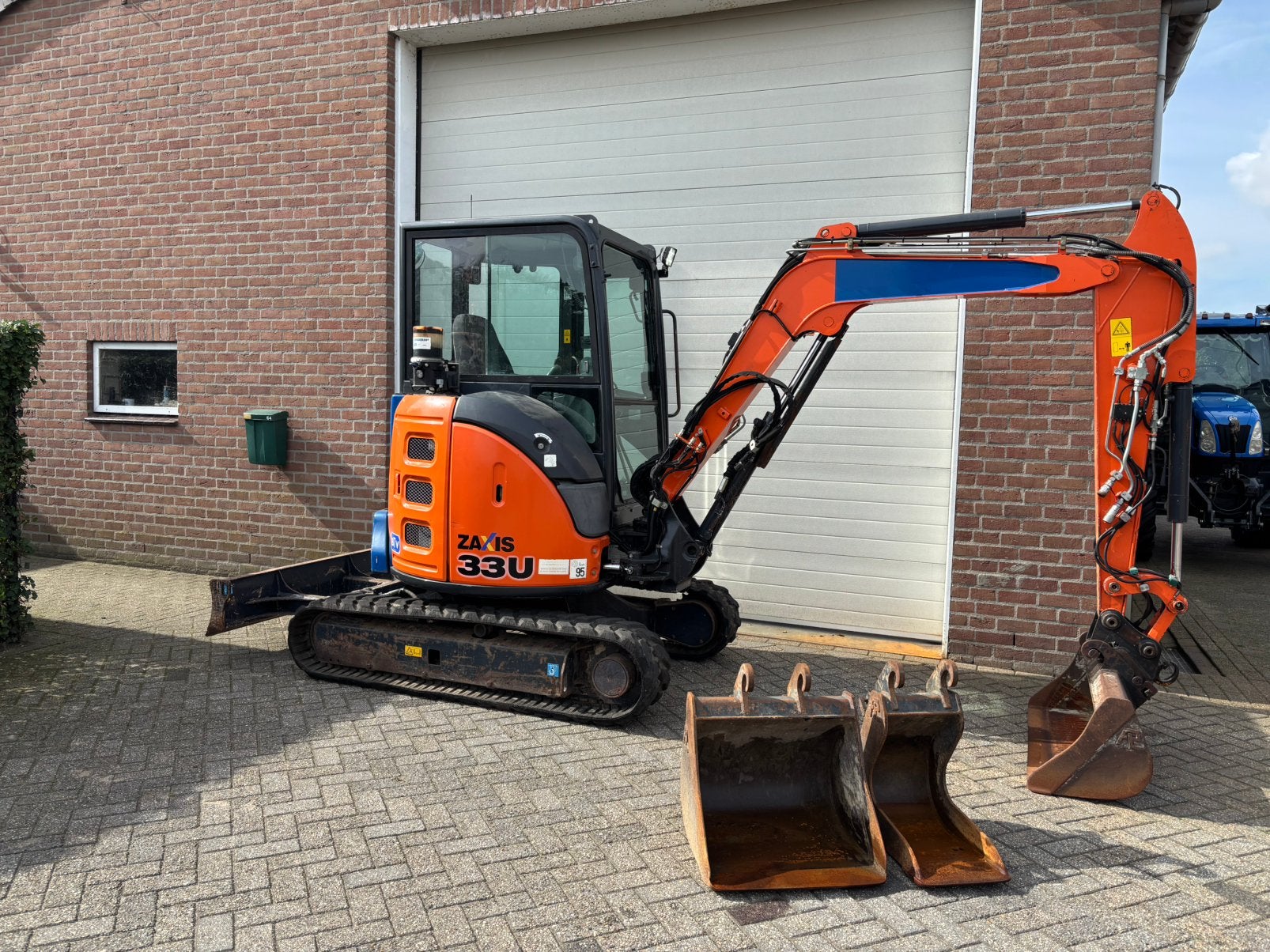 Hitachi ZX33U-5A CLR Minigraver graafmachine Sloop/Sorteer, Zakelijke goederen, Ophalen
