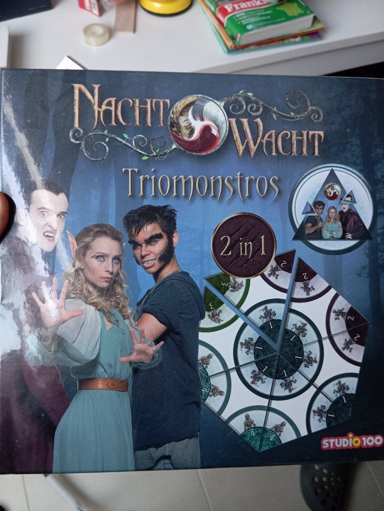 Nachtwacht spel, Drie of vier spelers, Ophalen, Nieuw