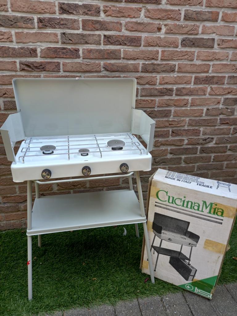 Campinggasvuur, Ophalen