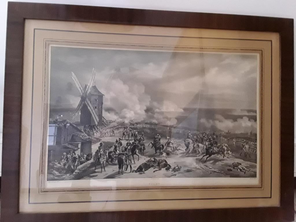 Lithographie de C. Motte - Marin Lavigne Del', Enlèvement, Utilisé