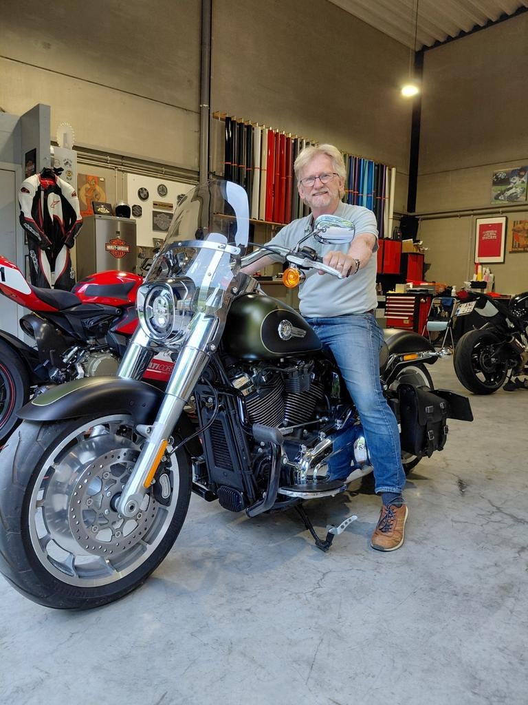 Moto HD fatboy, Motoren, Ophalen of Verzenden