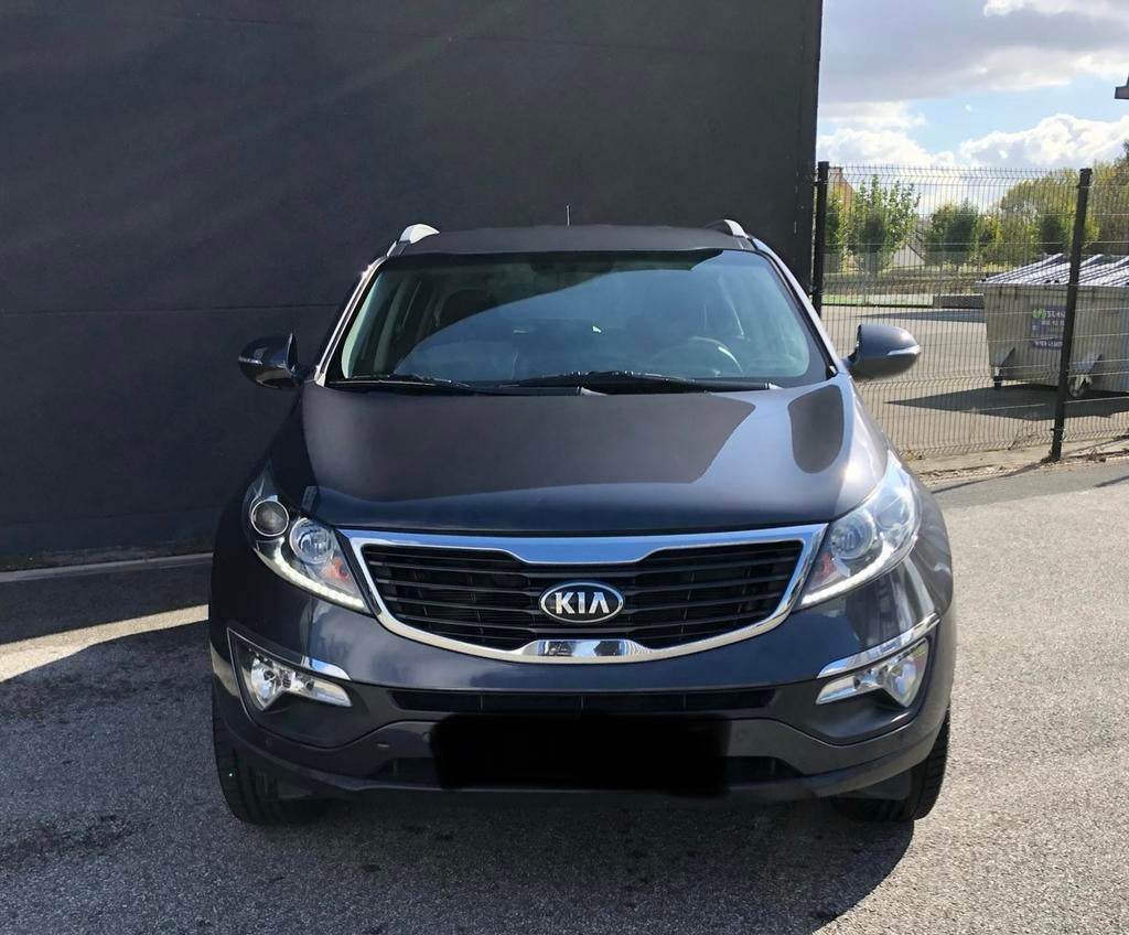Kia Sportage 1.6 Benzine – 2013, Auto's, Stof, Zwart, 1600 cc, Handgeschakeld
