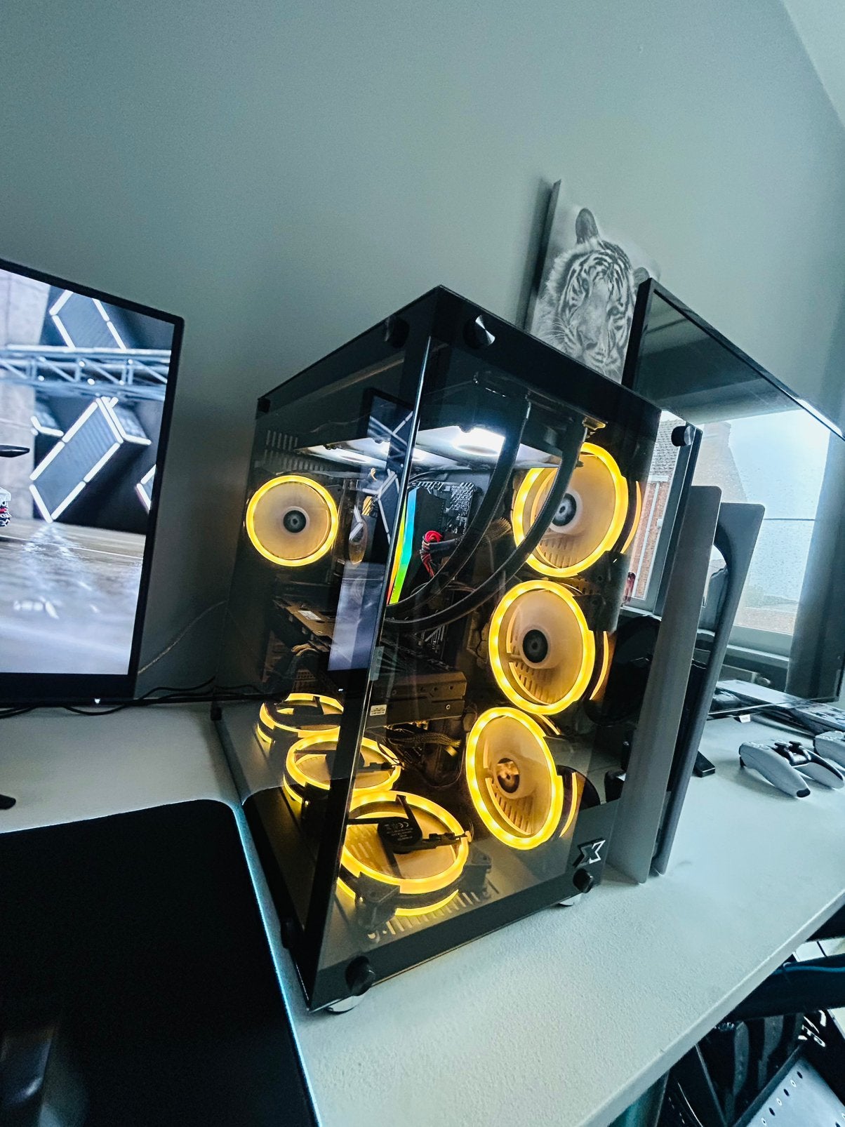 Configuration de jeu complète — RTX 3080, HDD, Comme neuf, Enlèvement, Gaming