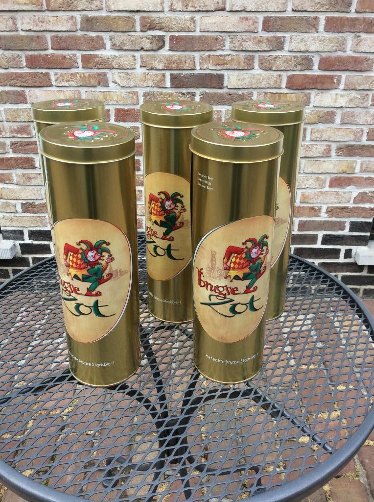 BLIKKEN DOOS BRUGSE ZOT ZO GOED ALS NIEUW, Enlèvement ou Envoi, Comme neuf, Autre