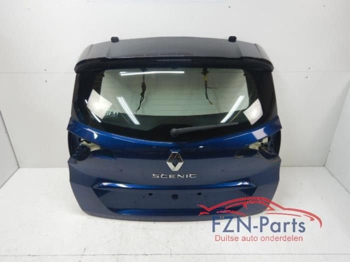 Renault Scenic IV Facelift Achterklep Blue Cosmos, Auto-onderdelen, Ophalen of Verzenden, Gebruikt, Achter, Achterklep